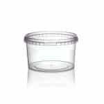 565ml 122mm Tamper evident containers and lids